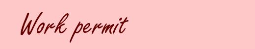 Work permit